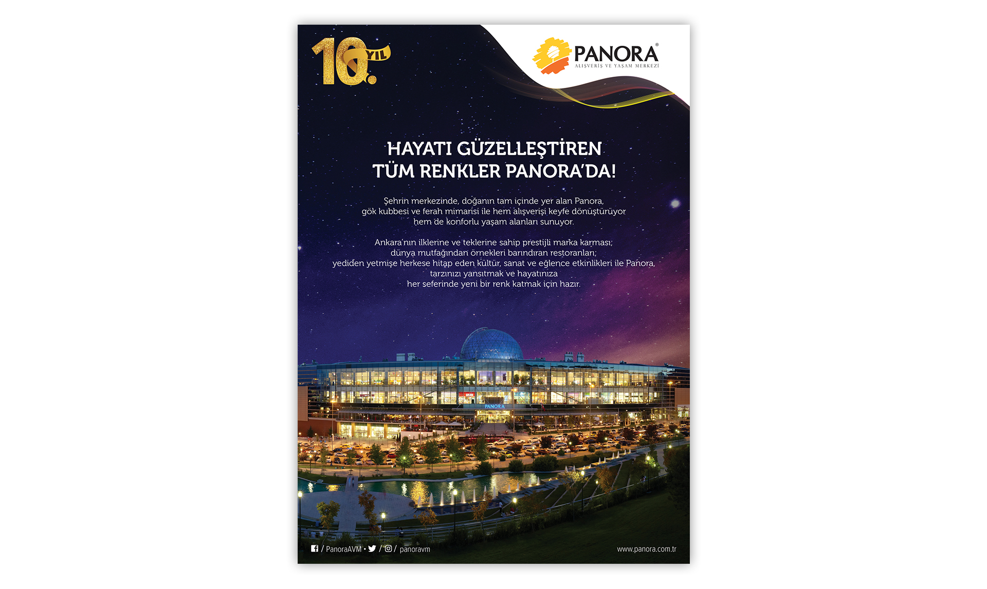 Panora AVM Dergi İlanları