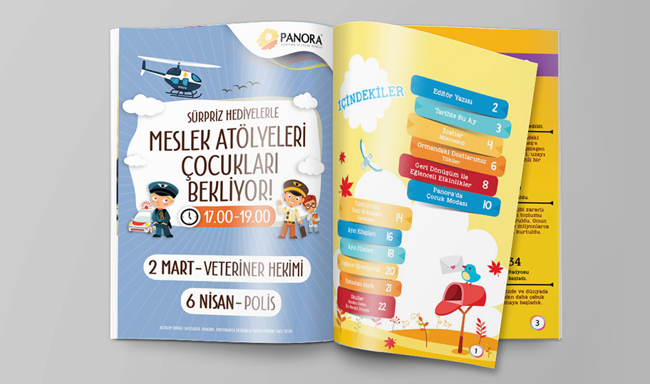 Panora AVM Çocuk Dergisi